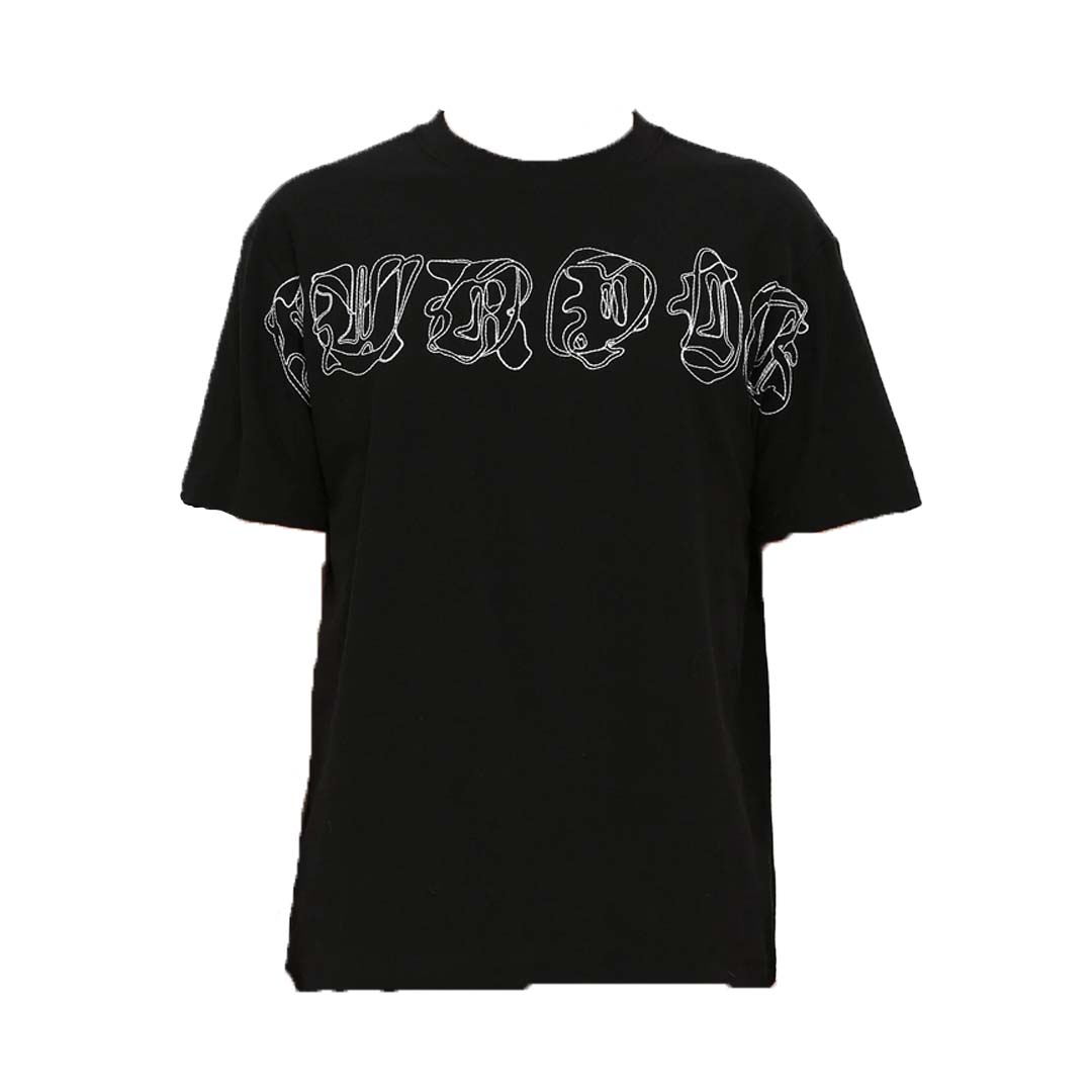 Purple Brand Textured Jersey Tee Black by Purple Brand - NWAHYPE No.1 for streetwear T-Shirts in USA