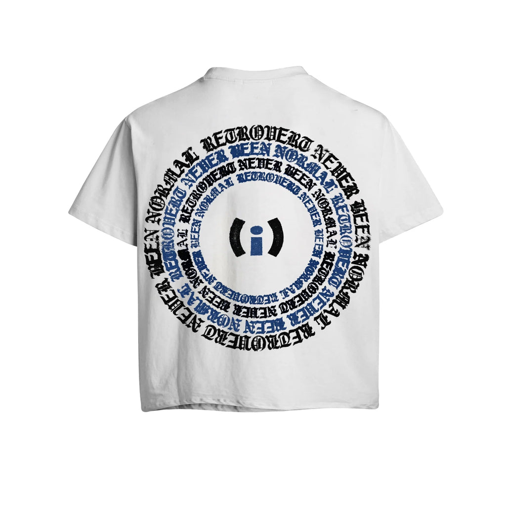 Retrovert Art Paint Splatter Tee White by Retrovert - NWAHYPE No.1 for streetwear T-Shirts in USA