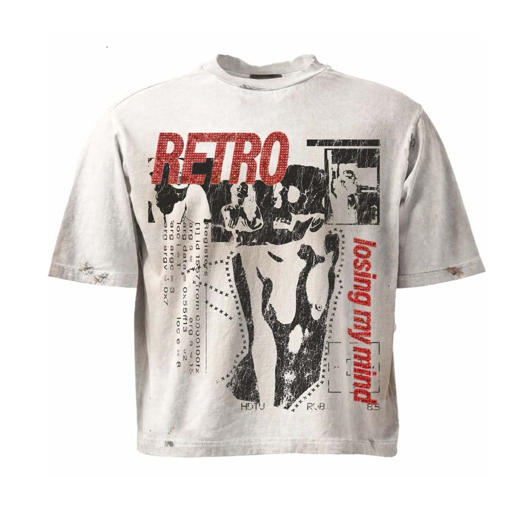 Retrovert Bone Crusher Tee White by Retrovert - NWAHYPE No.1 for streetwear T-Shirts in USA