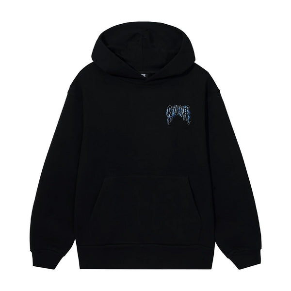 Revenge Blue Lightning Arch Hoodie by Revenge - NWAHype 1 for streetwear Hoodies in USA