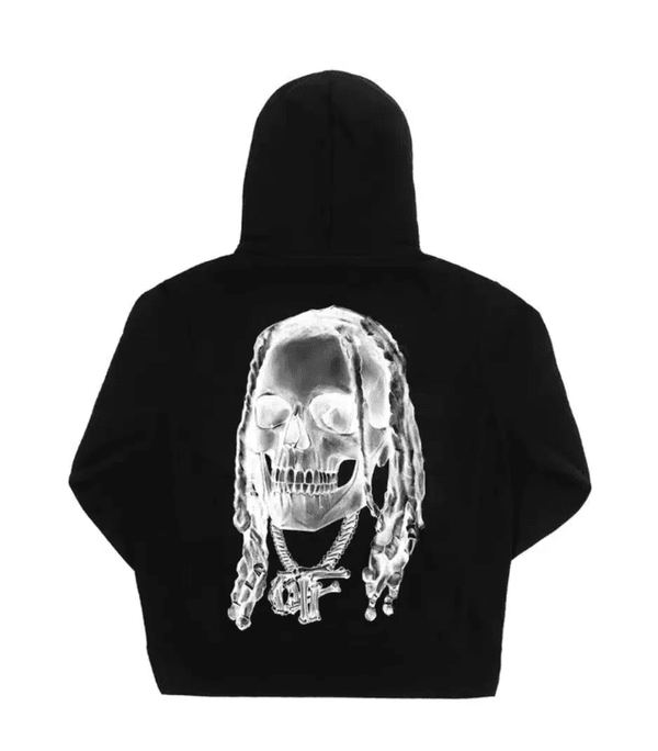 Revenge Durk Bones Hoodie Black by Revenge - NWAHype 1 for streetwear Hoodies in USA