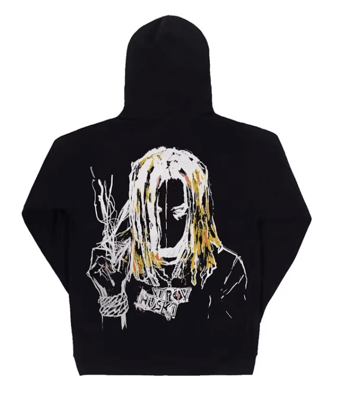 Revenge Durk Painting Hoodie Black by Revenge - NWAHype 1 for streetwear Hoodies in USA