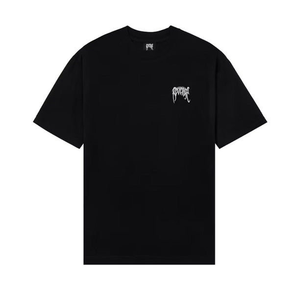 Revenge Embroidered Basic Tee Black by Revenge - NWAHype 1 for streetwear T-Shirts in USA