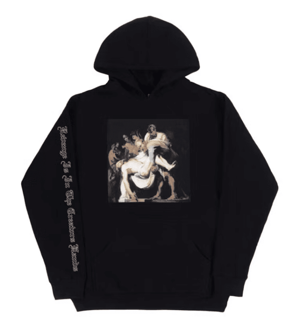 Revenge Entombment Hoodie Black by Revenge - NWAHype 1 for streetwear Hoodies in USA