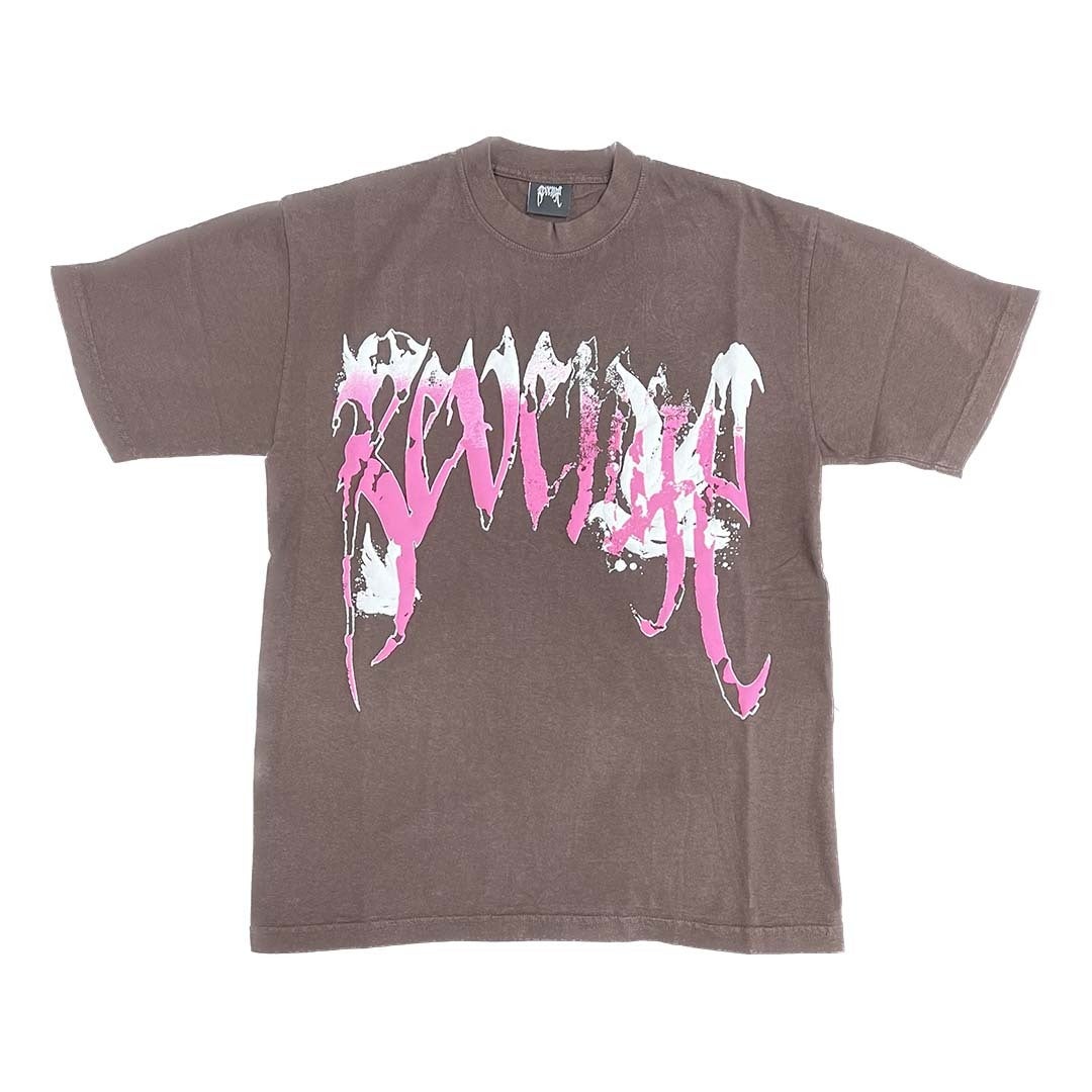Revenge Graffiti Dove Brown Pink by Revenge - NWAHype 1 for streetwear T-Shirts in USA