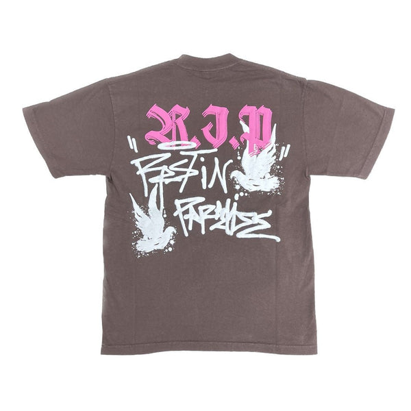 Revenge Graffiti Dove Brown Pink by Revenge - NWAHype 1 for streetwear T-Shirts in USA