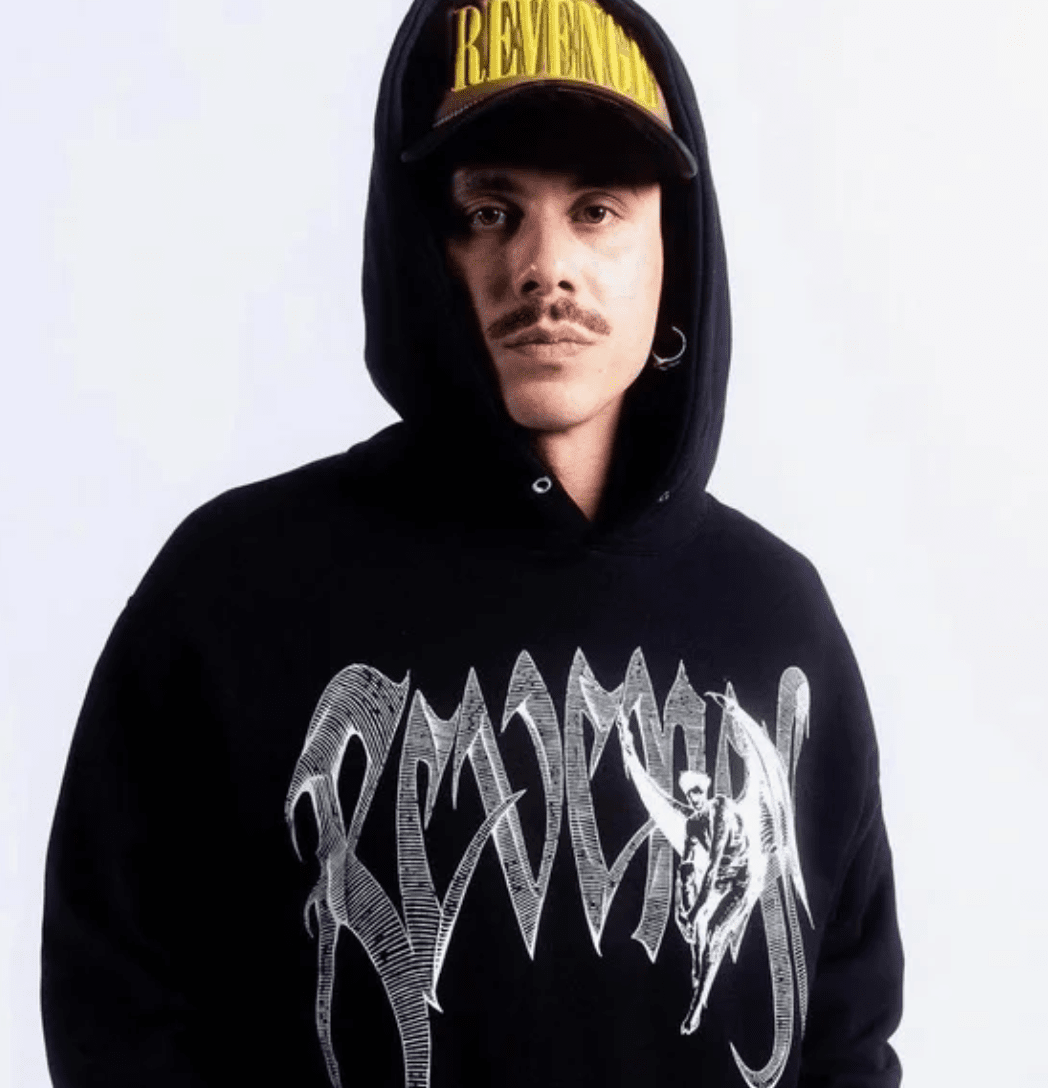 Revenge Morning Star Hoodie Black by Revenge - NWAHype 1 for streetwear Hoodies in USA