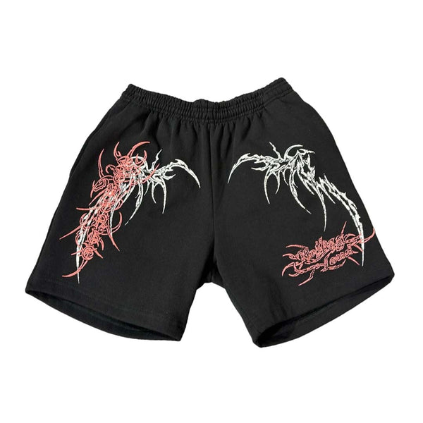 Revenge Rolling Loud Temple Shorts Black by Revenge - NWAHYPE No.1 for streetwear Shorts in USA