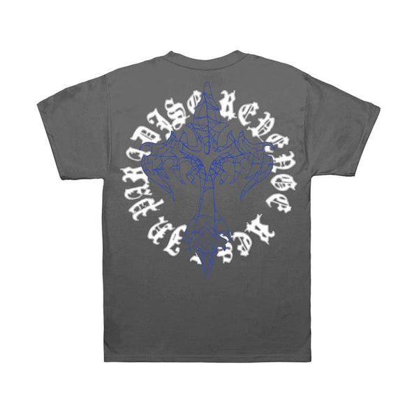 Revenge Web Cross Vintage Black Tee by Revenge - NWAHYPE No.1 for streetwear T-Shirts in USA