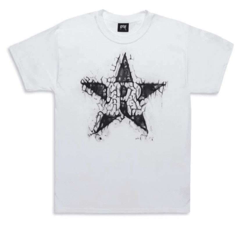 Revenge White R Star Tee by Revenge - NWAHype 1 for streetwear T-Shirts in USA