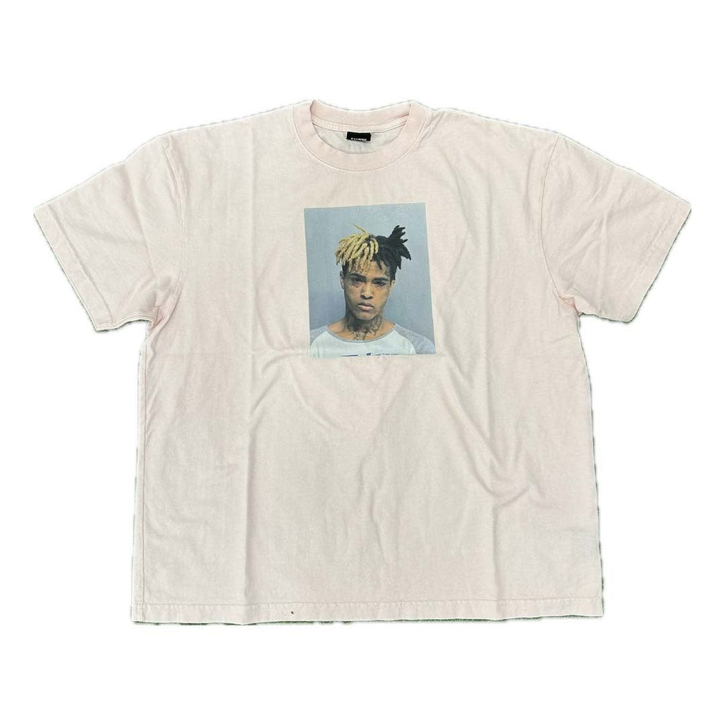 Revenge XXXTentacion Mugshot Tee Pink by Revenge - NWAHype 1 for streetwear T-Shirts in USA