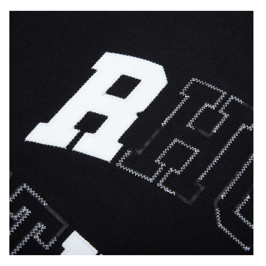 Rhude Athletic Tee Vintage Black White by Rhude - NWAHYPE No.1 for streetwear T-Shirts in USA