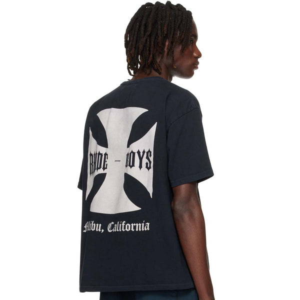 Rhude Boys West Coast Black Tee by Rhude - NWAHYPE No.1 for streetwear T-Shirts in USA