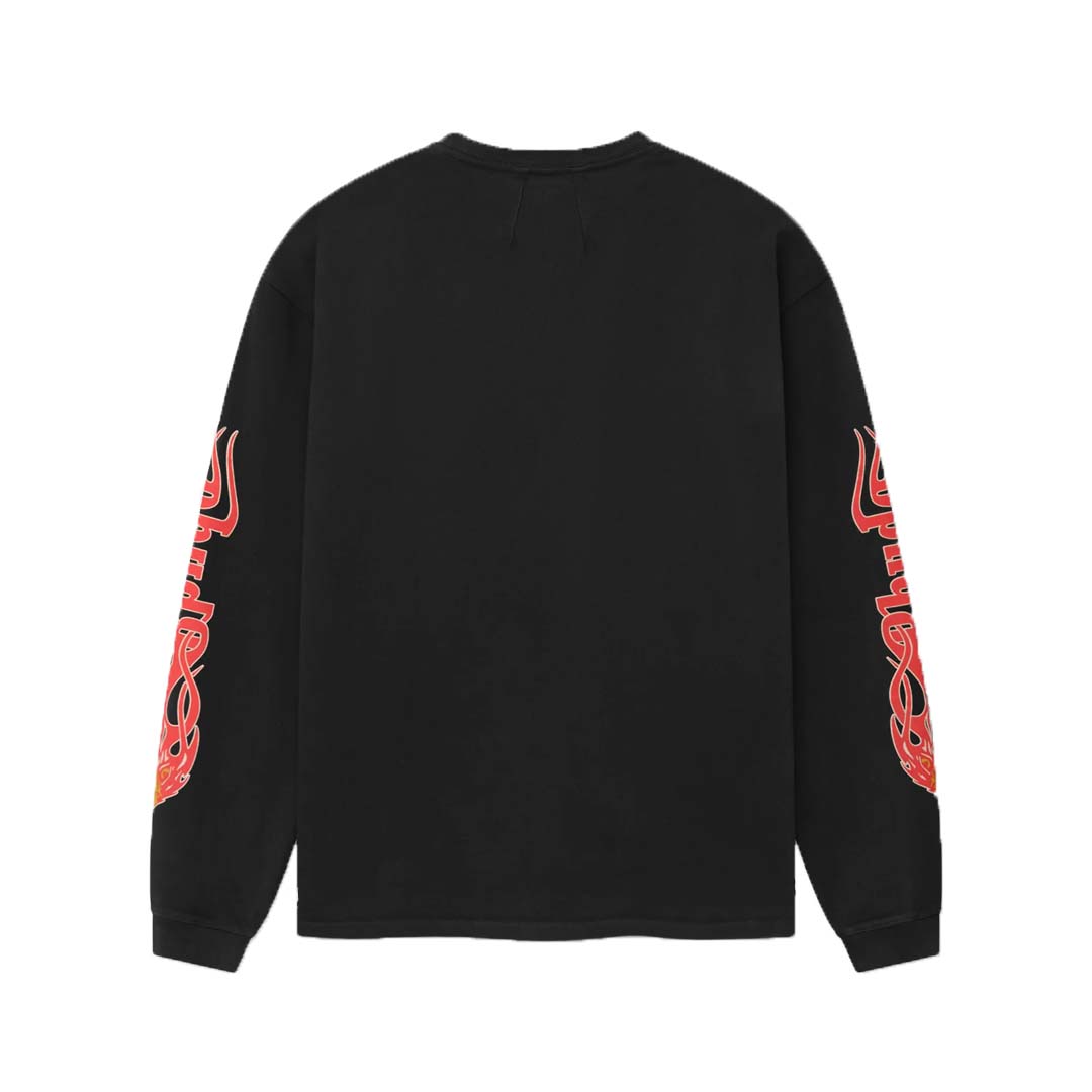 Rhude Mesa Stallion Long Sleeve Tee Black by Rhude - NWAHYPE No.1 for streetwear T-Shirts in USA