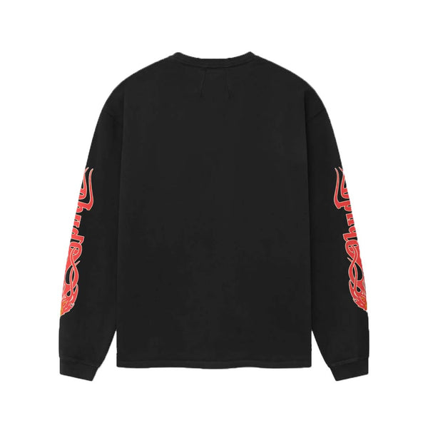 Rhude Mesa Stallion Long Sleeve Tee Black by Rhude - NWAHYPE No.1 for streetwear T-Shirts in USA