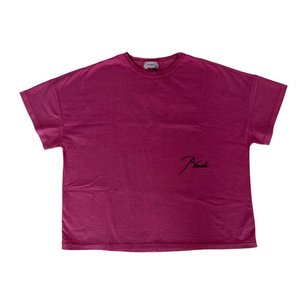 Rhude Reverse Pink Tee by Rhude - NWAHYPE No.1 for streetwear T-Shirts in USA