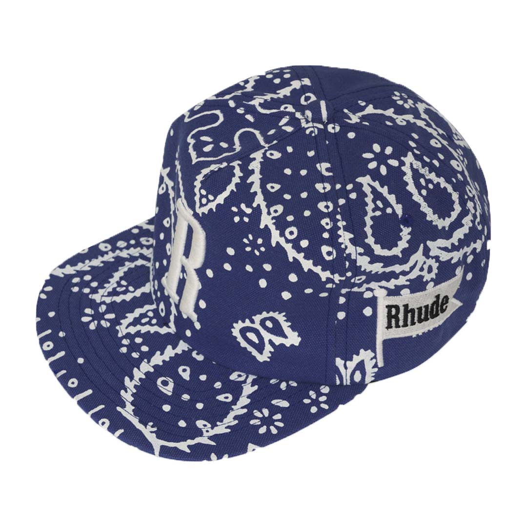 Rhude Rhepurposed R Hat Blue by Rhude - NWAHYPE No.1 for streetwear Hats in USA