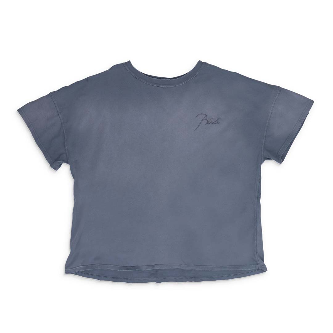 Rhude Sundry Gray Reverse Tee by Rhude - NWAHYPE No.1 for streetwear T-Shirts in USA