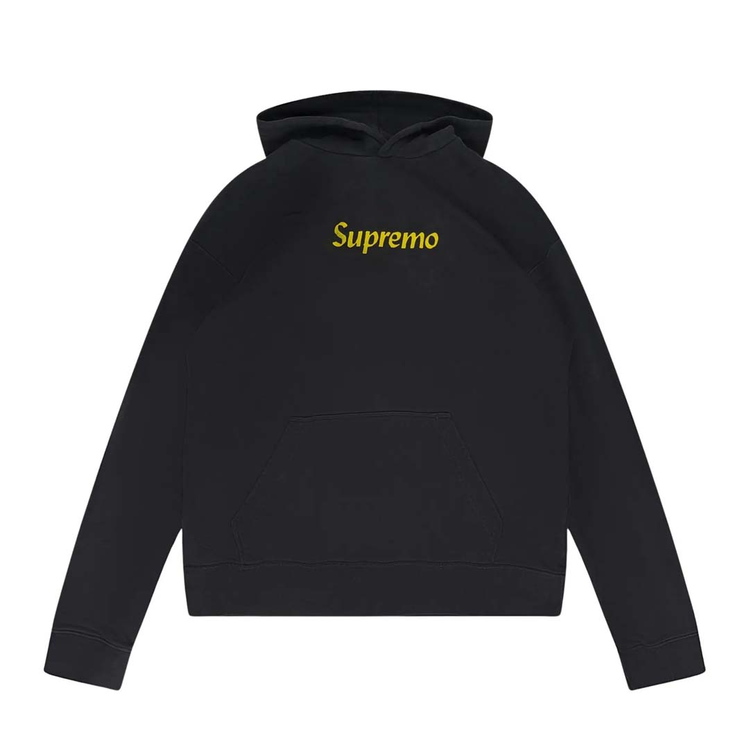 Rhude Supremo Hoodie Black by Rhude - NWAHYPE No.1 for streetwear Hoodies in USA