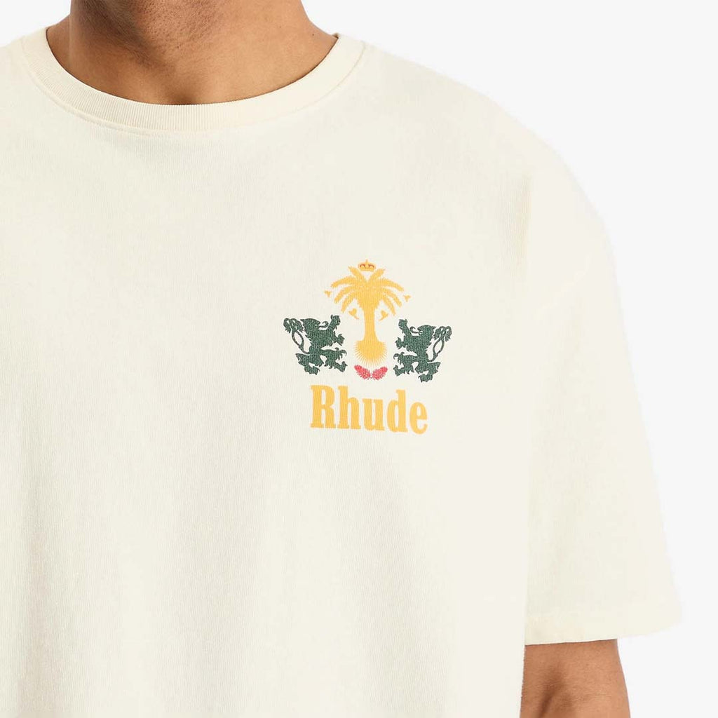 Rhude Tabaco Tee 'Vintage White' by Rhude - NWAHYPE No.1 for streetwear T-Shirts in USA
