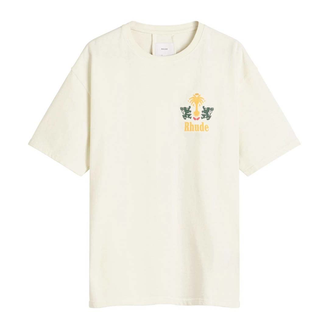 Rhude Tabaco Tee 'Vintage White' by Rhude - NWAHYPE No.1 for streetwear T-Shirts in USA