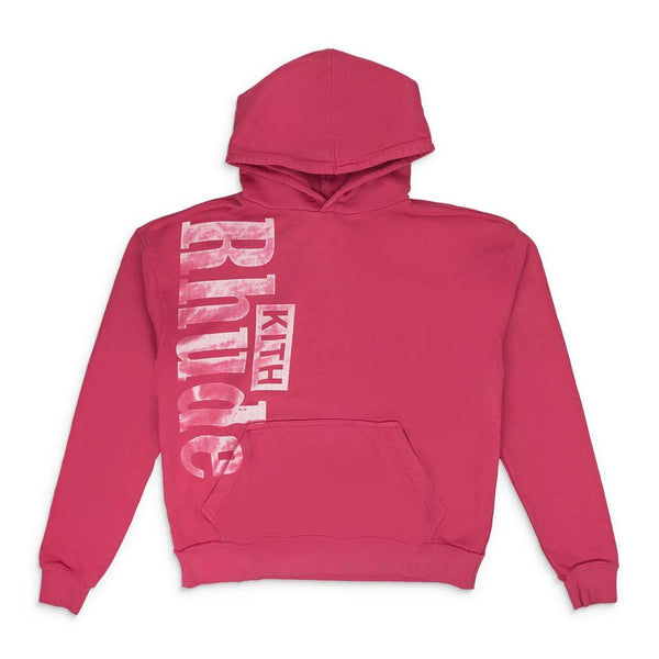 Rhude x Kith Pink Hoodie by Rhude - NWAHYPE No.1 for streetwear Hoodies in USA