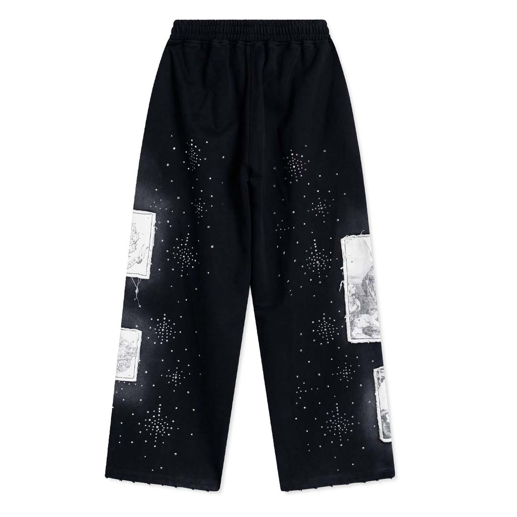 Righteous Divine Canvas Sweatpants Rhinestone Black by Righteous - NWAHYPE No.1 for streetwear Pants in USA