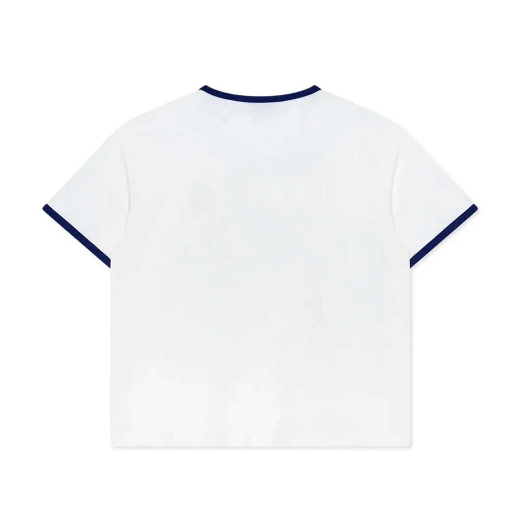Righteous Holy Sacrifice Ringer Tee White Navy by Righteous - NWAHYPE No.1 for streetwear T-Shirts in USA