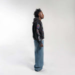 Righteous Risen King Cropped Zip Up Hoodie Black by Righteous - NWAHype 1 for streetwear Hoodies in USA