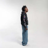 Righteous Risen King Cropped Zip Up Hoodie Black by Righteous - NWAHype 1 for streetwear Hoodies in USA