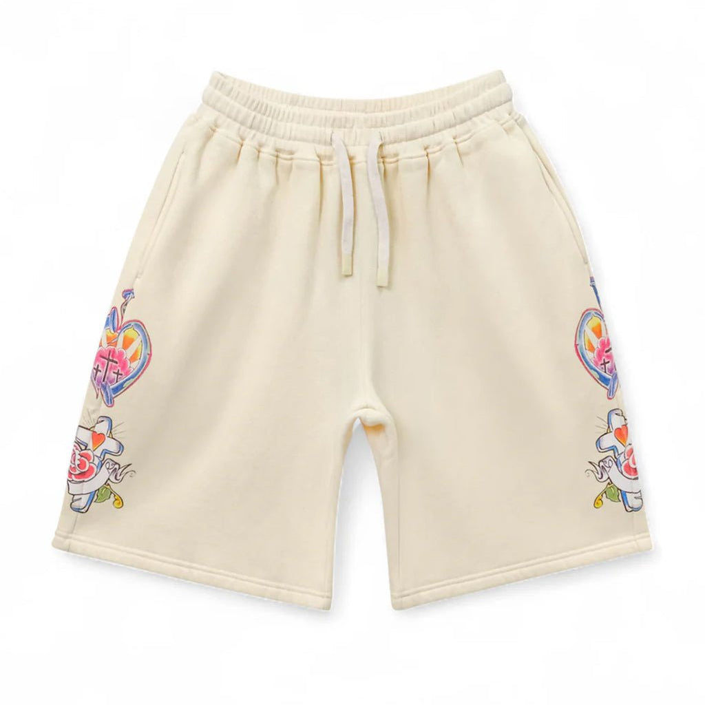 Righteous Risen King Shorts Cream by Righteous - NWAHype 1 for streetwear Shorts in USA