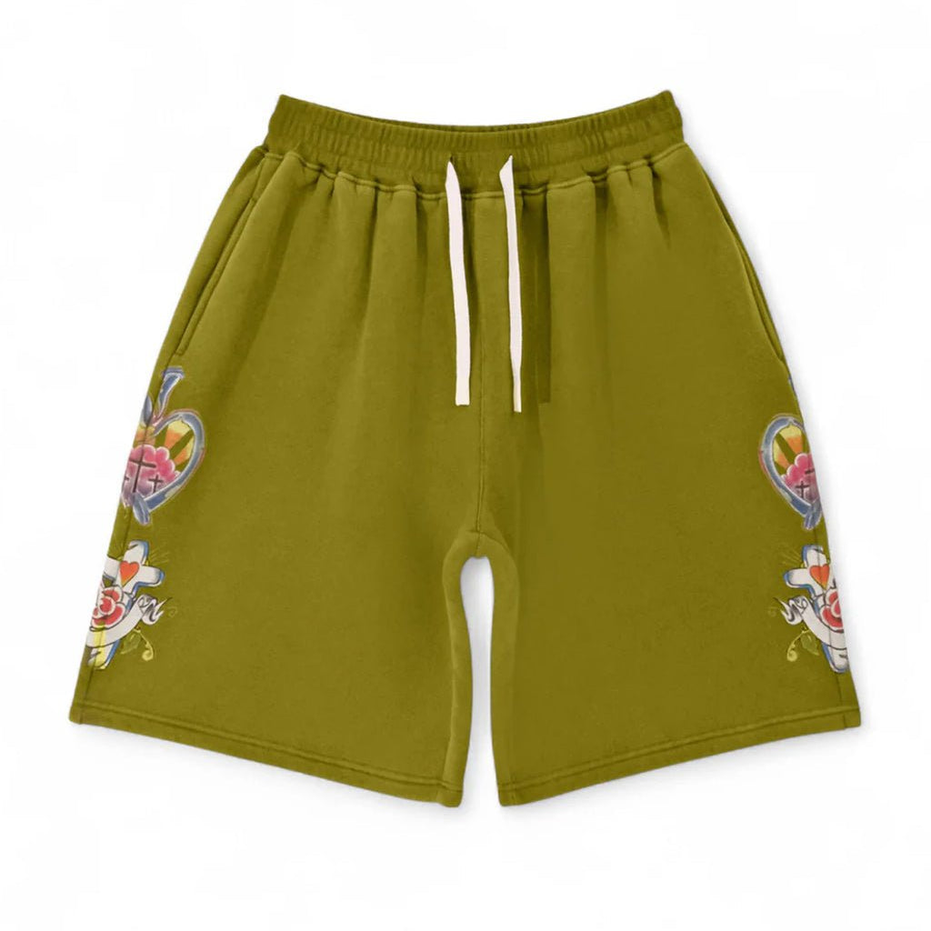 Righteous Risen King Shorts Green by Righteous - NWAHype 1 for streetwear Shorts in USA