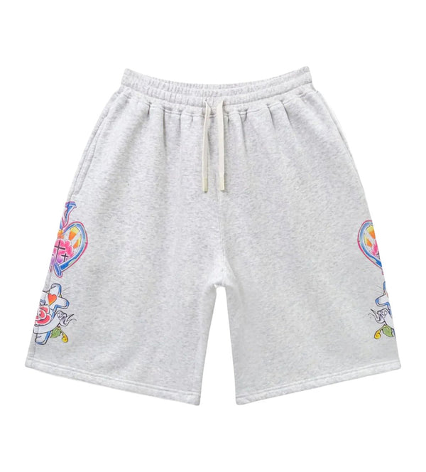 Righteous Risen King Shorts Grey by Righteous - NWAHype 1 for streetwear Shorts in USA