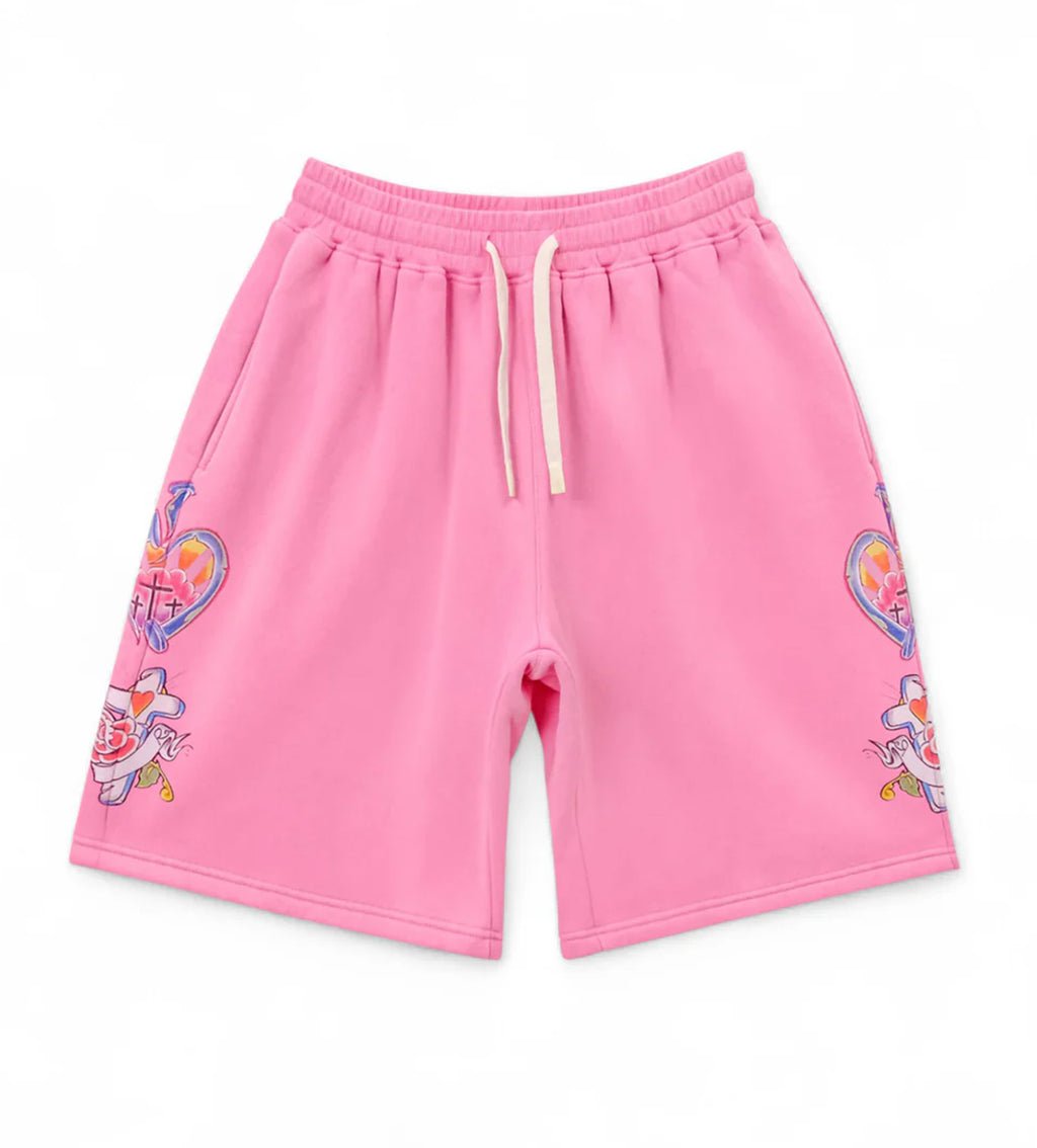 Righteous Risen King Shorts Pink by Righteous - NWAHype 1 for streetwear Shorts in USA
