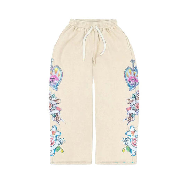 Righteous Risen King Sweatpants Cream by Righteous - NWAHype 1 for streetwear Pants in USA