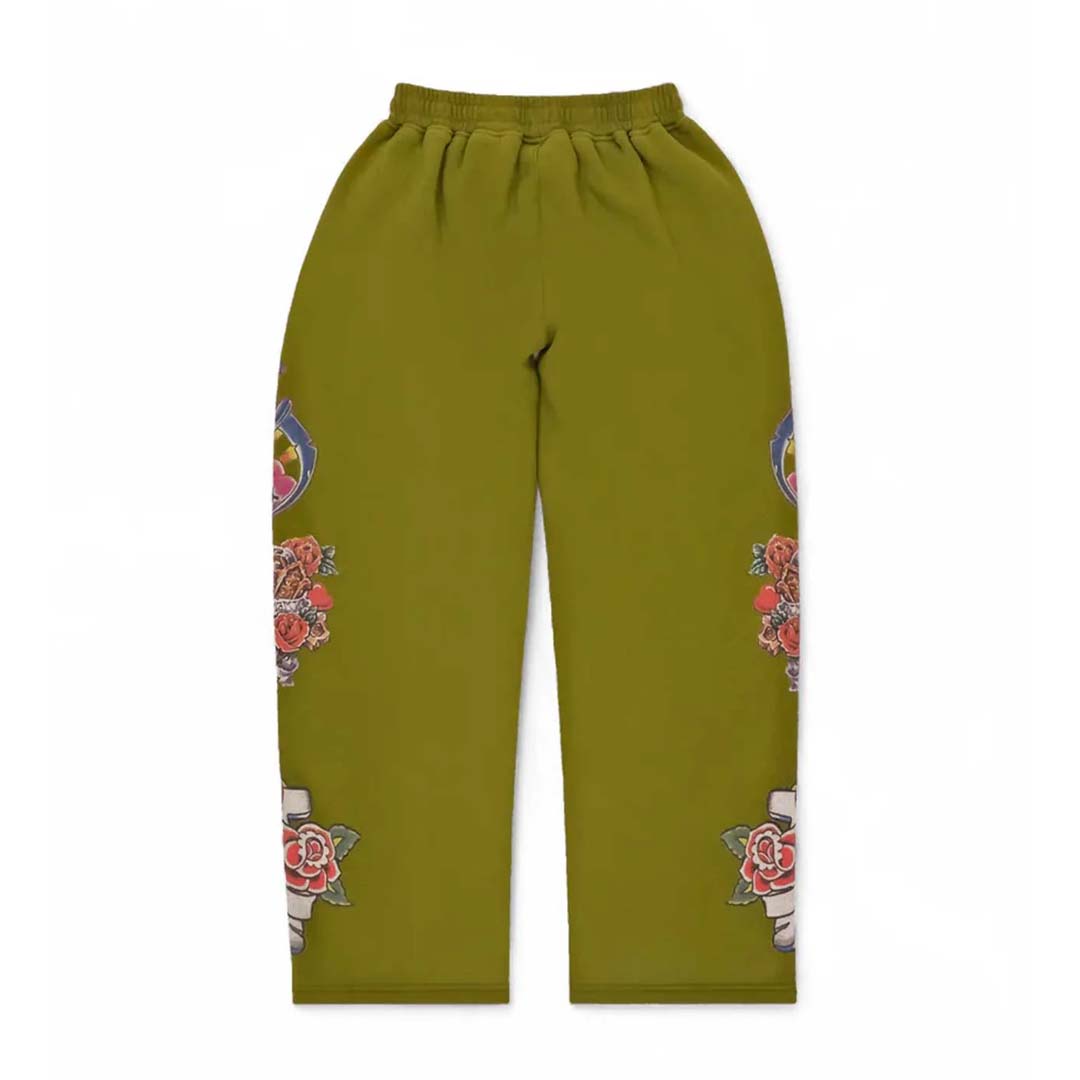 Righteous Risen King Sweatpants Green by Righteous - NWAHype 1 for streetwear Pants in USA