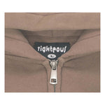 Righteous Risen King Zip Up Hoodie Brown by Righteous - NWAHype 1 for streetwear Hoodies in USA