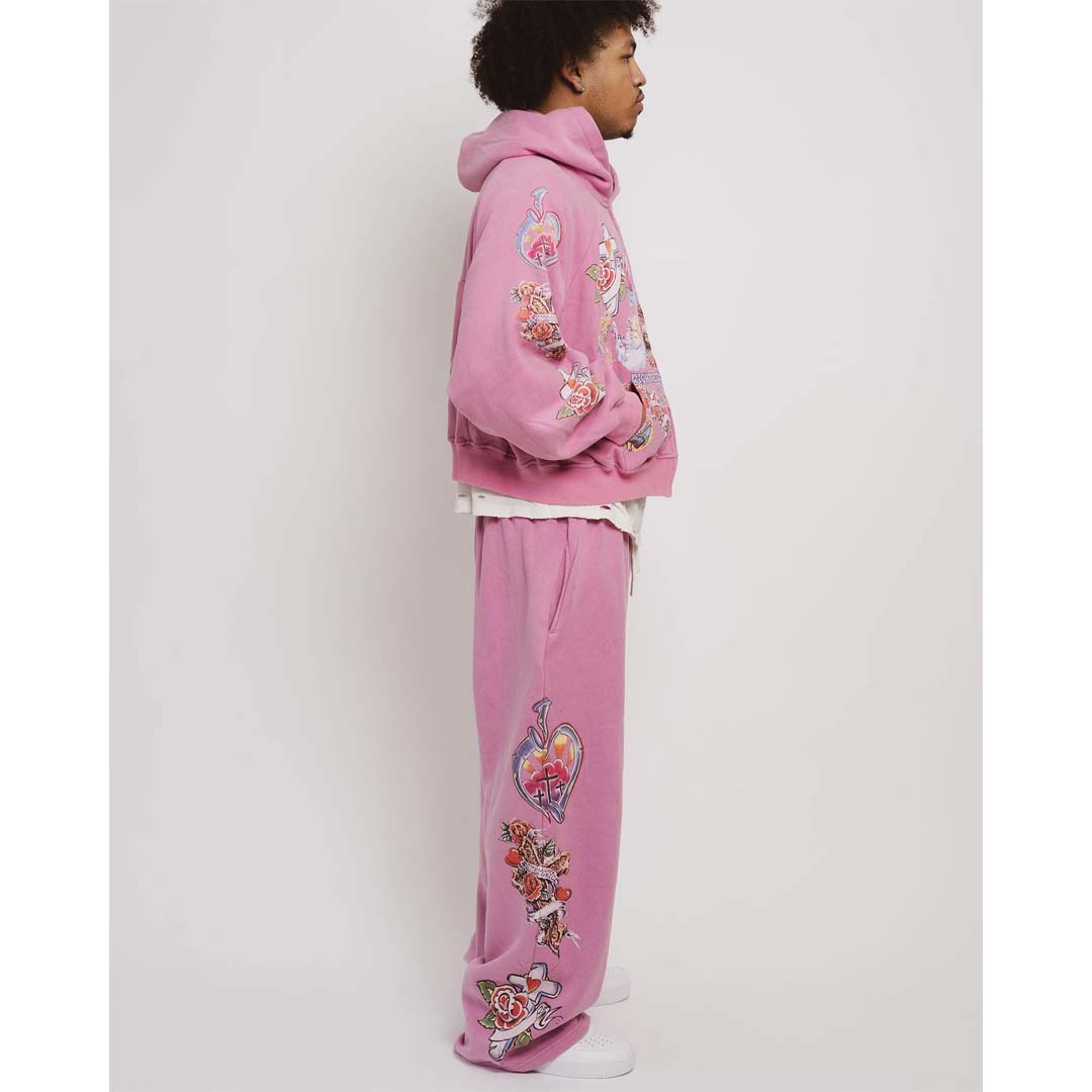 Righteous Risen King Zip Up Hoodie Purple by Righteous - NWAHype 1 for streetwear Hoodies in USA