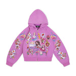 Righteous Risen King Zip Up Hoodie Purple by Righteous - NWAHype 1 for streetwear Hoodies in USA