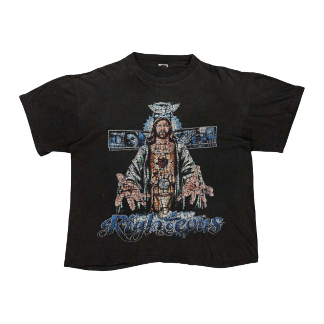 Righteous Stained Glass Black Tee by Righteous - NWAHYPE No.1 for streetwear T-Shirts in USA