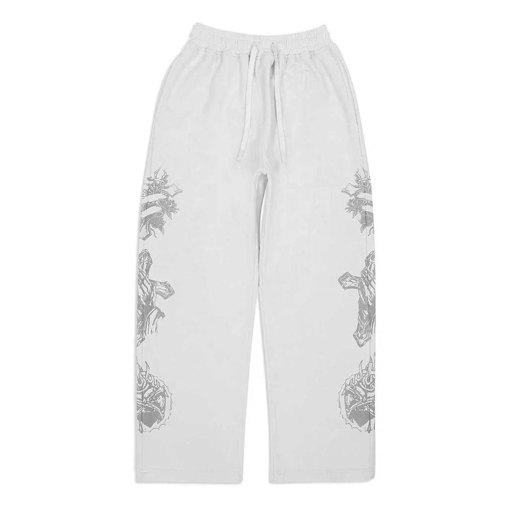 Righteous Tattoo Sweatpants Grey by Righteous - NWAHype 1 for streetwear Pants in USA