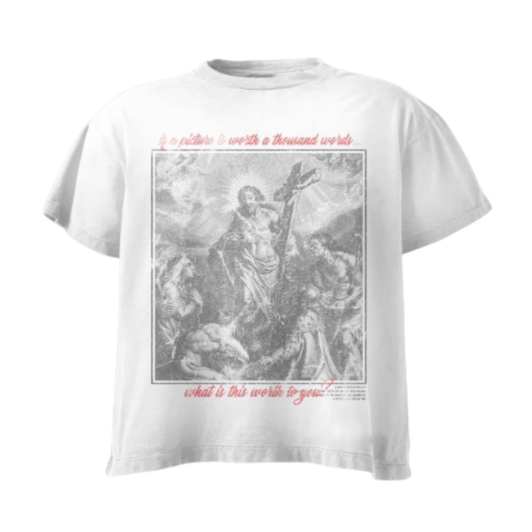 Righteous Worth White Tee by Righteous - NWAHYPE No.1 for streetwear T-Shirts in USA