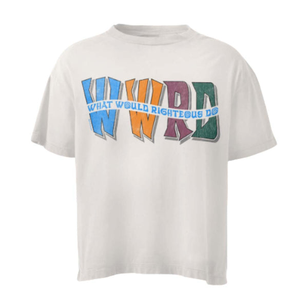 Righteous WWRD White Tee by Righteous - NWAHYPE No.1 for streetwear T-Shirts in USA