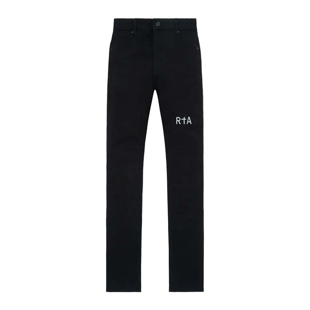 RTA Bryant Jeans Black White Cross by RtA - NWAHYPE No.1 for streetwear Pants in USA