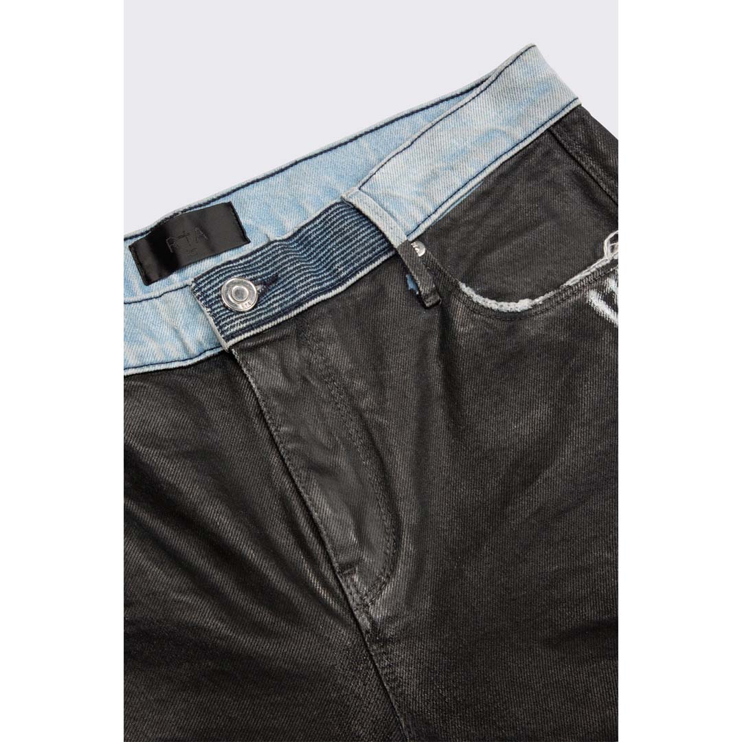 RtA Bryant Skinny Jeans Black Coated by RtA - NWAHYPE No.1 for streetwear Pants in USA
