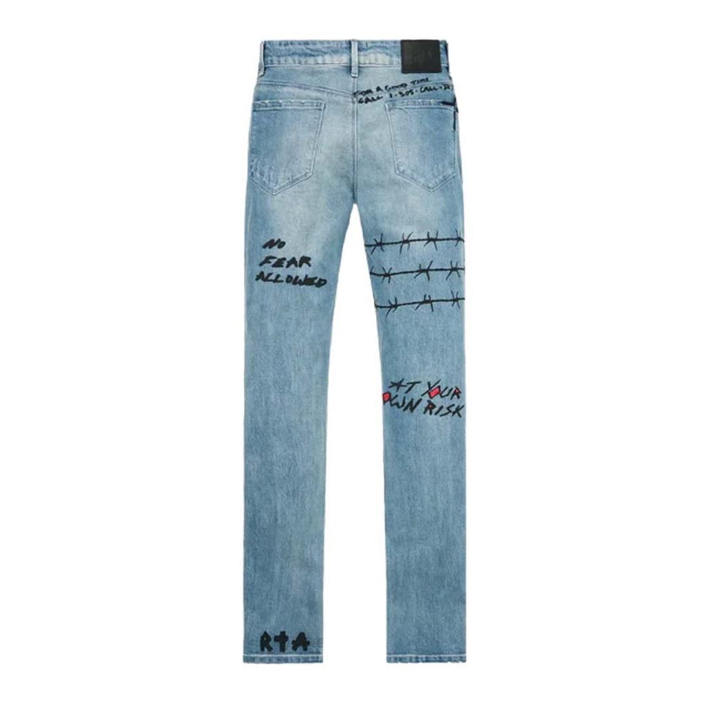 RtA Bryant Skinny Jeans Blue RLD Artistic by RtA - NWAHYPE No.1 for streetwear Pants in USA
