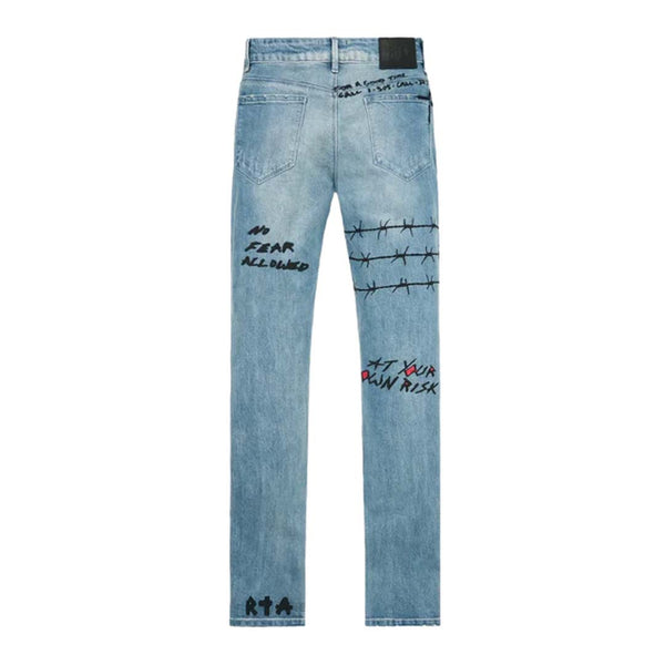 RtA Bryant Skinny Jeans Blue RLD Artistic by RtA - NWAHYPE No.1 for streetwear Pants in USA