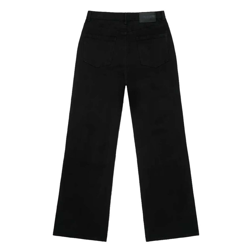 RtA Jamie Scratched Black Wide Leg Jeans by RtA - NWAHYPE No.1 for streetwear Pants in USA