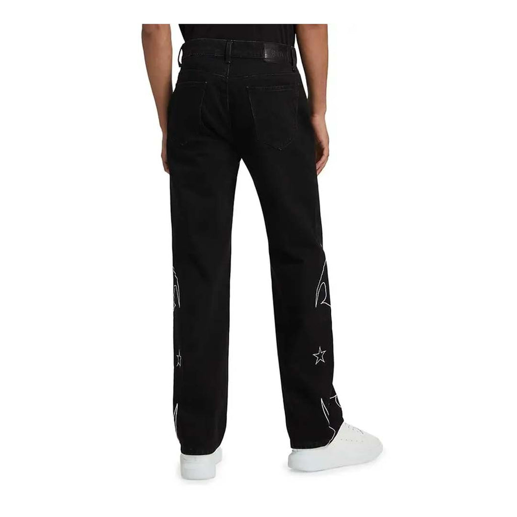 RtA Jonas Black White Western Jeans by RtA - NWAHYPE No.1 for streetwear Pants in USA