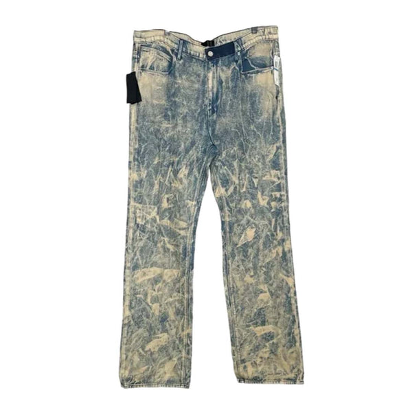 RtA Jonas Straight Leg Blue Albite Dyed Jeans by RtA - NWAHYPE No.1 for streetwear Pants in USA